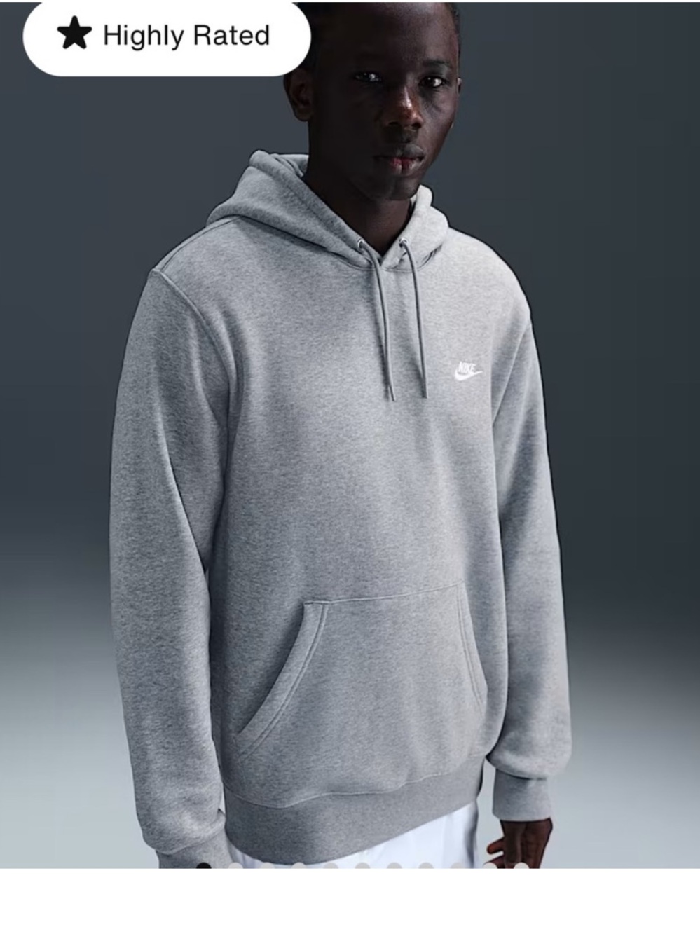 Nike Sportswear Club Fleece Hoodie - grey